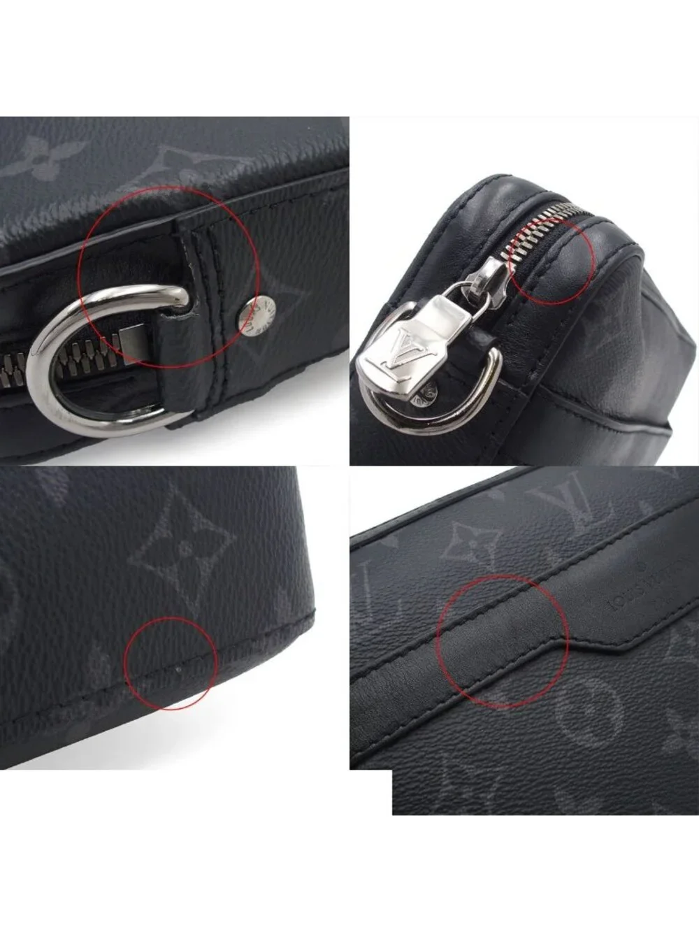 Louis Vuitton Trio Messenger Black Monogram Eclipse Shoulder Bag